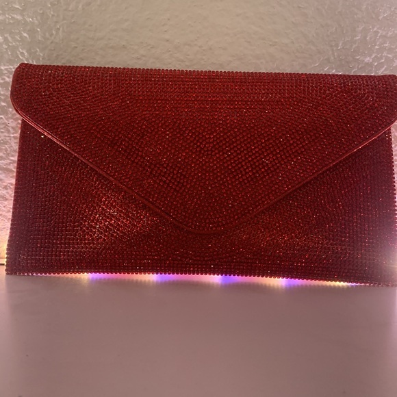 Full crystal envelop evening bag - Picture 3 of 3